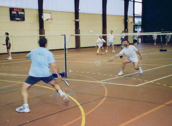 Entraînement au gymnase